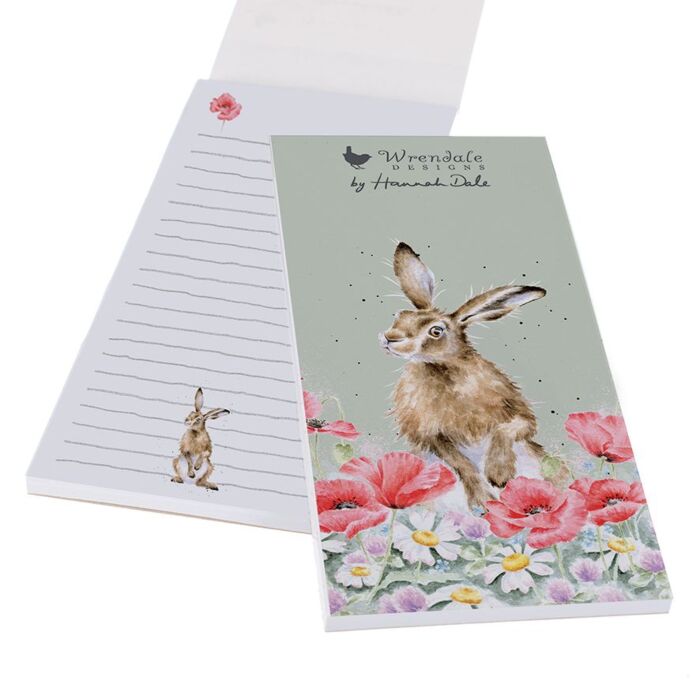 Wrendale Designs 'Field of Flowers' Hare Shopping Pad